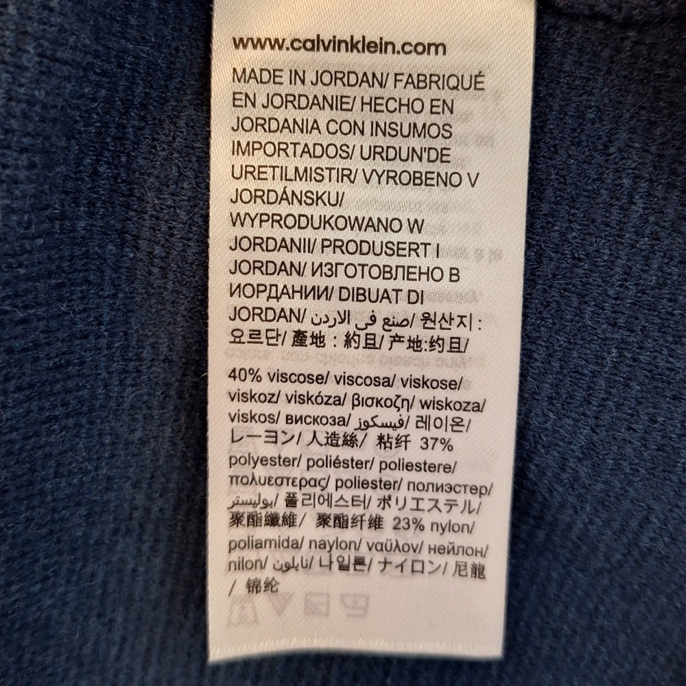 NWT Calvin Klein Jeans Women's Sweater Size L - Picture 9 of 11